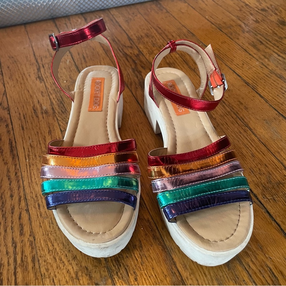 Rainbow Sandals!